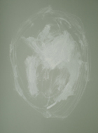 volti 4, oil on paper, 50 x 65 cm, 2011